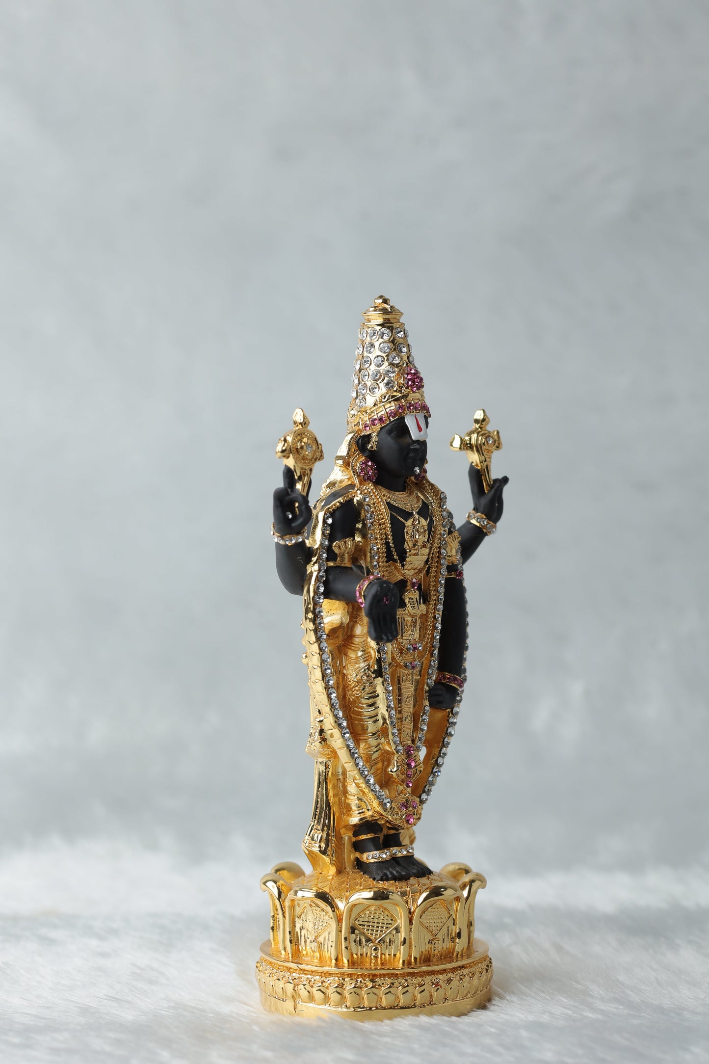 Gold plated Lord tirupati Balaji